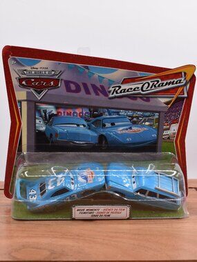 Mr. and Mrs. The King Disney Pixar Cars The World Cars Movie Moments Race oRama